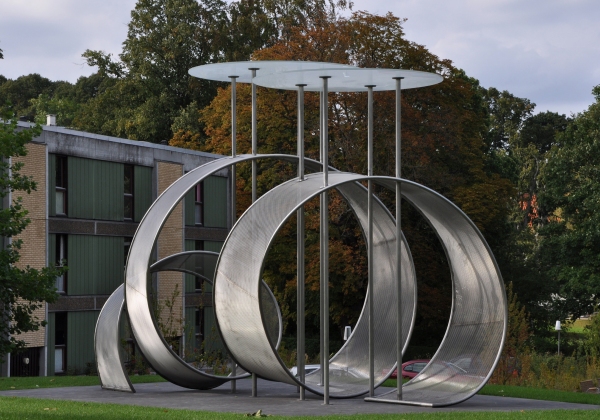 Veo Friis Jespersen: Skulptur til Skjød By