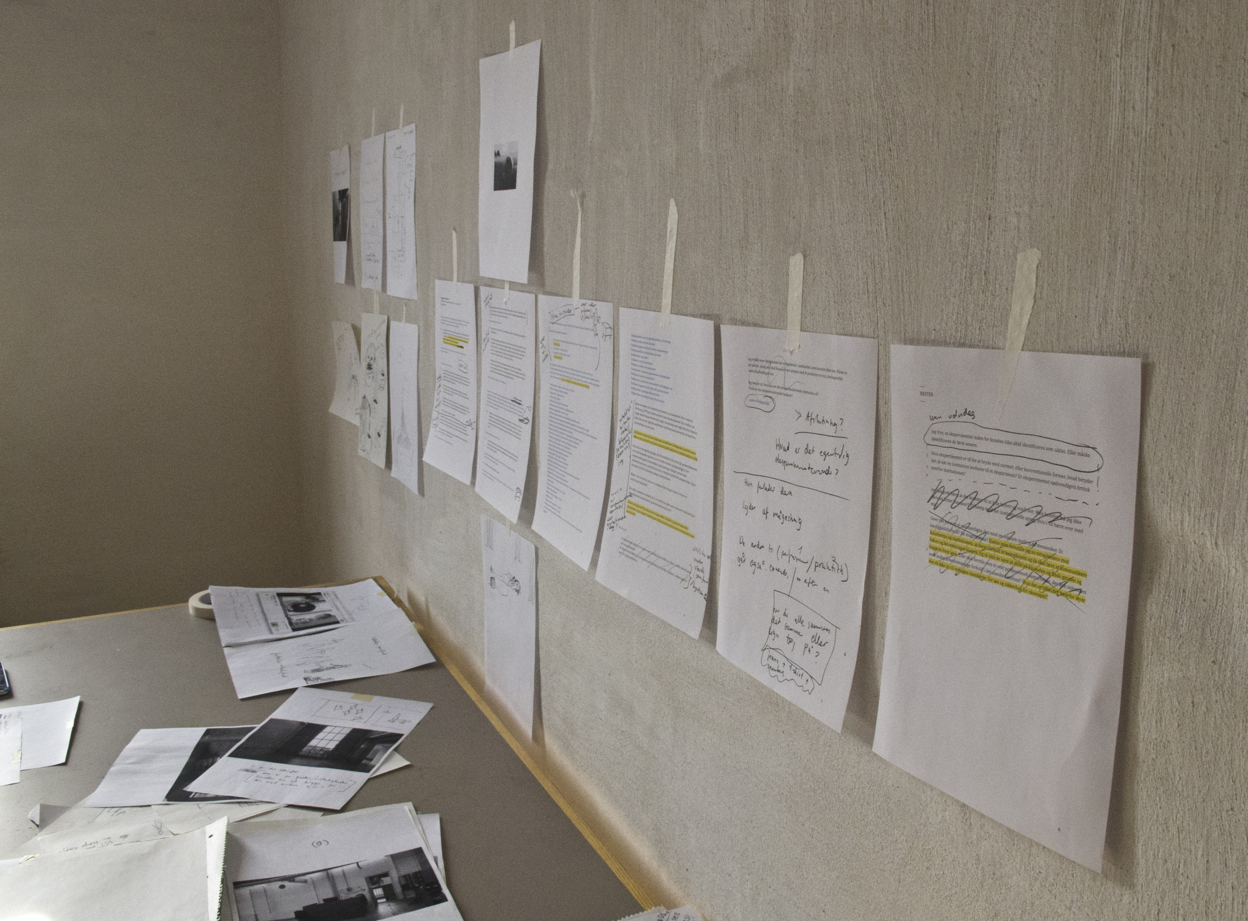 Kunstnerisk bidrag til udstillingsprojektet “Primer” i virksomheden Aquaporin