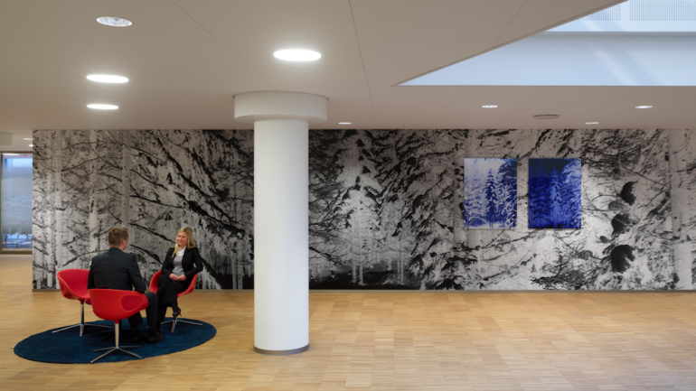 Værk af Erik Steffensen, KPMG Internation, 2012