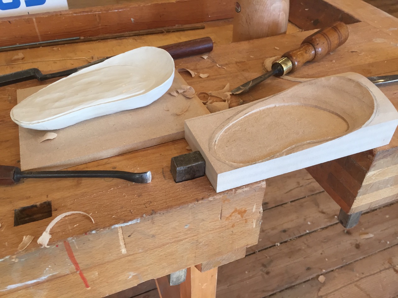 Curve Bænk, prototype